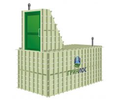 Пластиковый погреб ГРИНЛОС Погреб 2500*2000*2000 с вертикальным входом